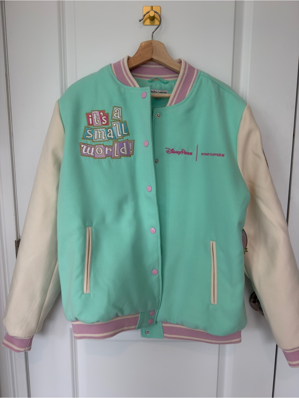 Disney 'It's a Small World' Varsity Jacket - Stoney clover lane